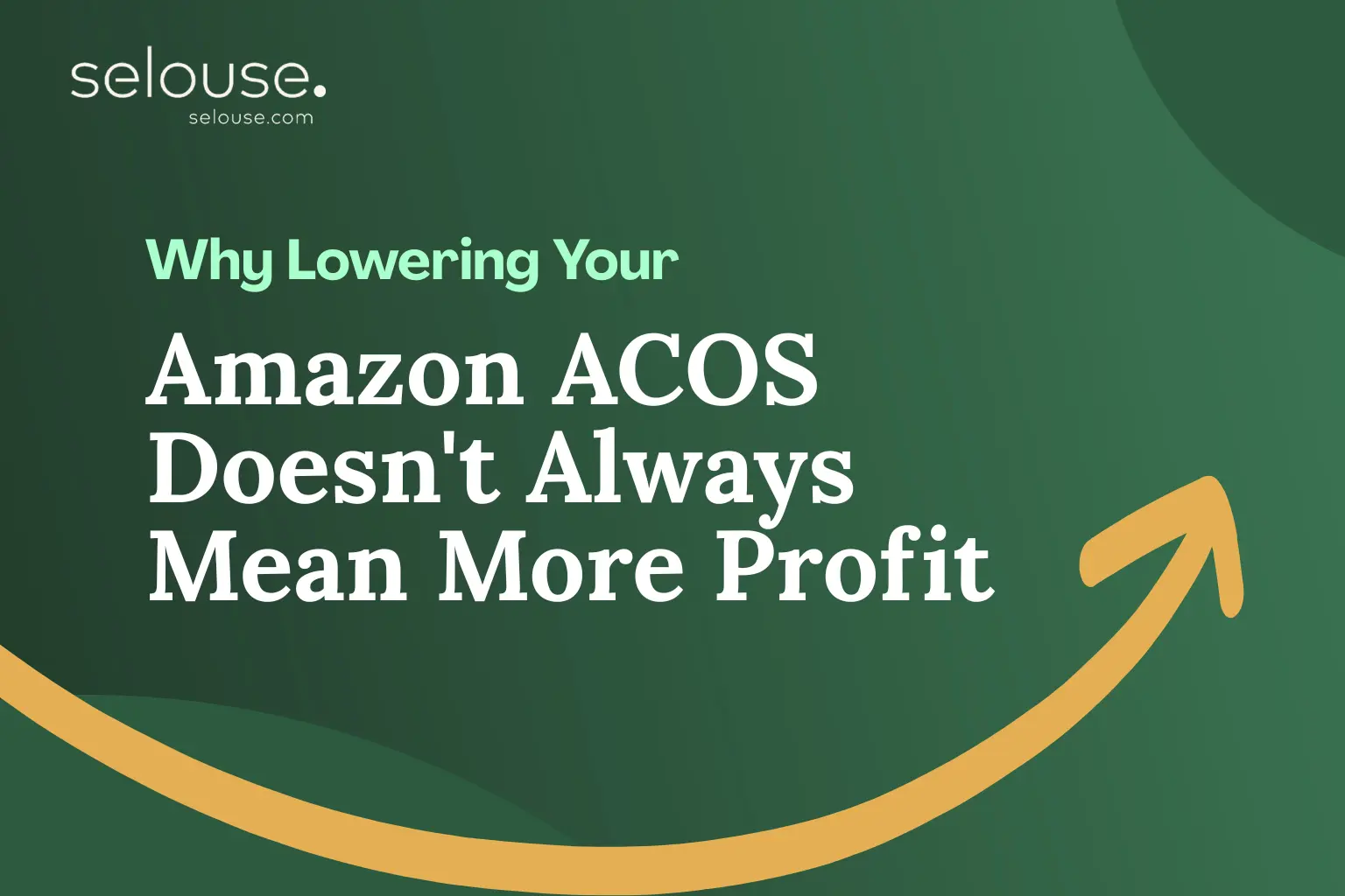 Why lowering your Amazon Acos does not always mean more profit